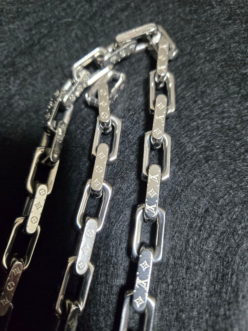 特価LOUIS VUITTON ネックレス　コリエチェーン　スクエア　モノグラム