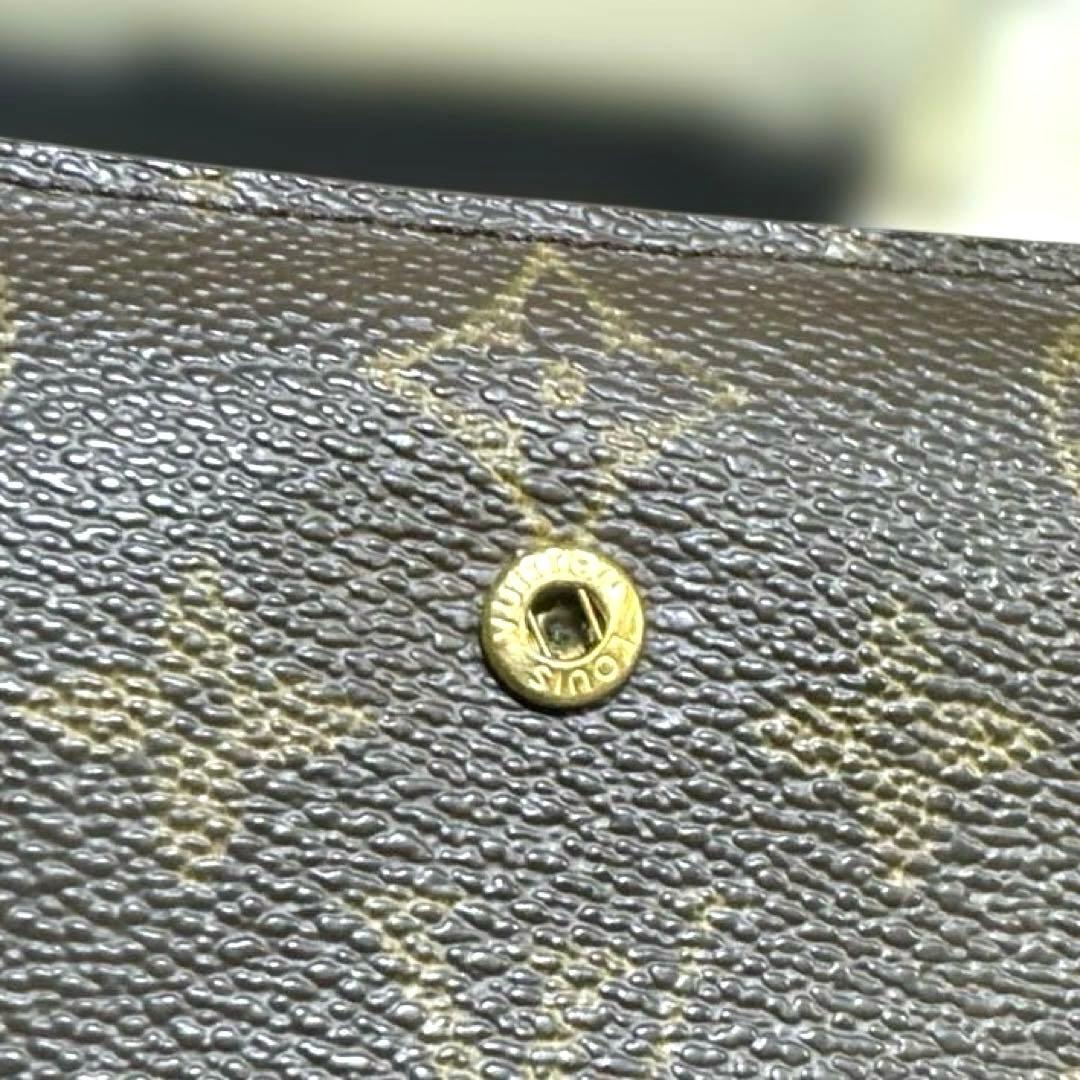 ④☆在庫SALE/良品 ♪モノグラム がま口 財布