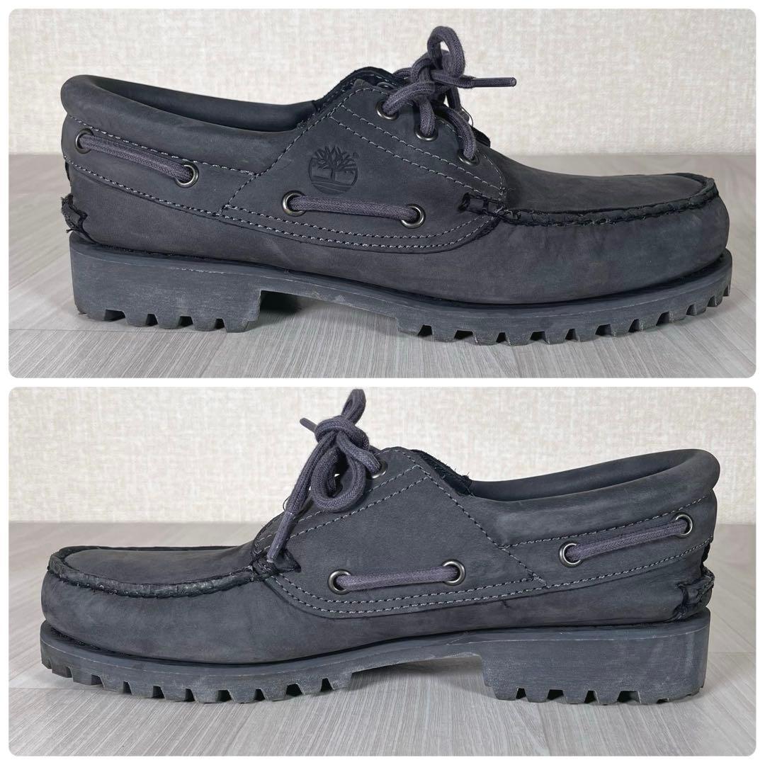 【極美品】TIMBERLAND　3EYE デッキシューズ　革靴　ブーツ　26