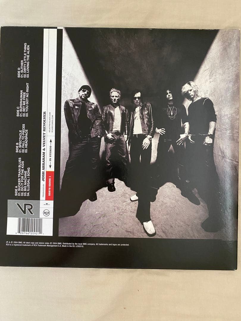 レコード　ベルベットリボルバー　velvet revolver オリジナル