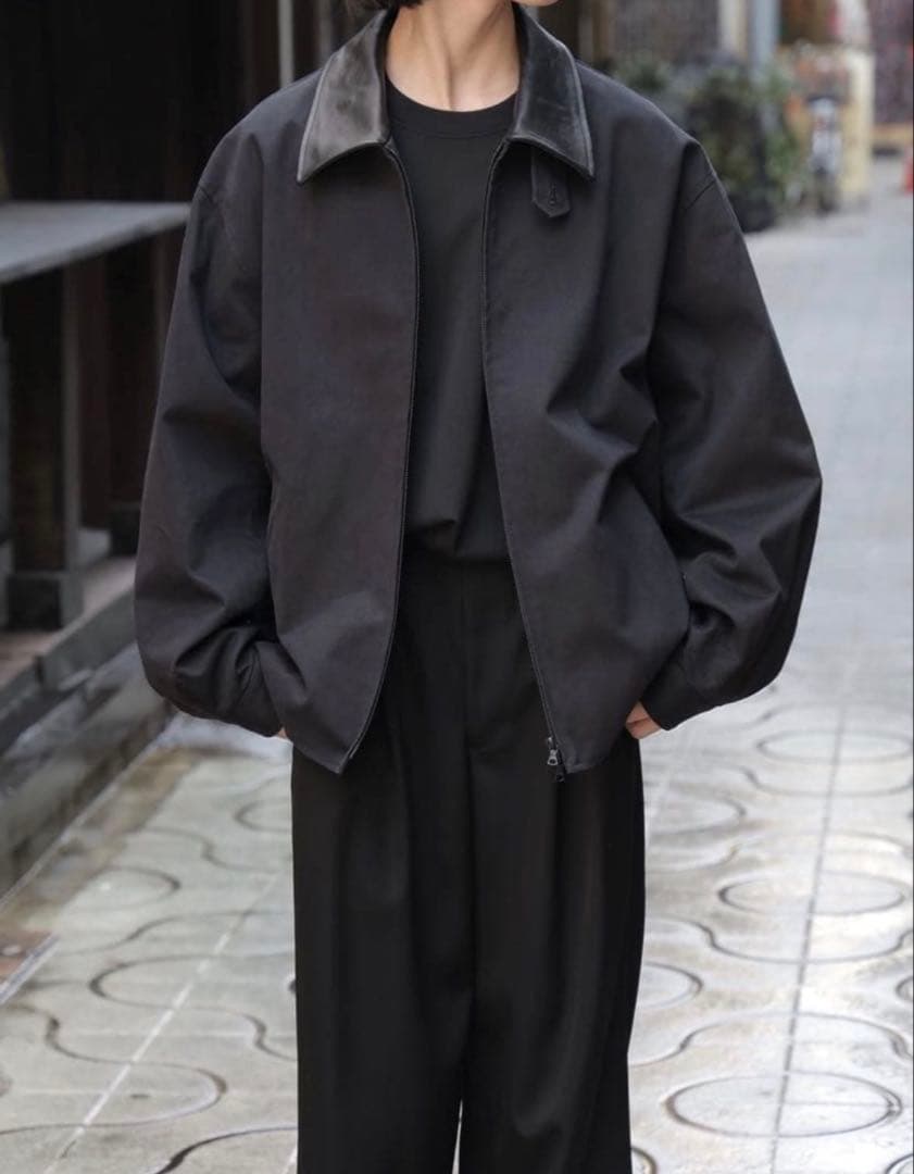 a*d様 Sulfur Dyed Brushed Chino Zip Jacke