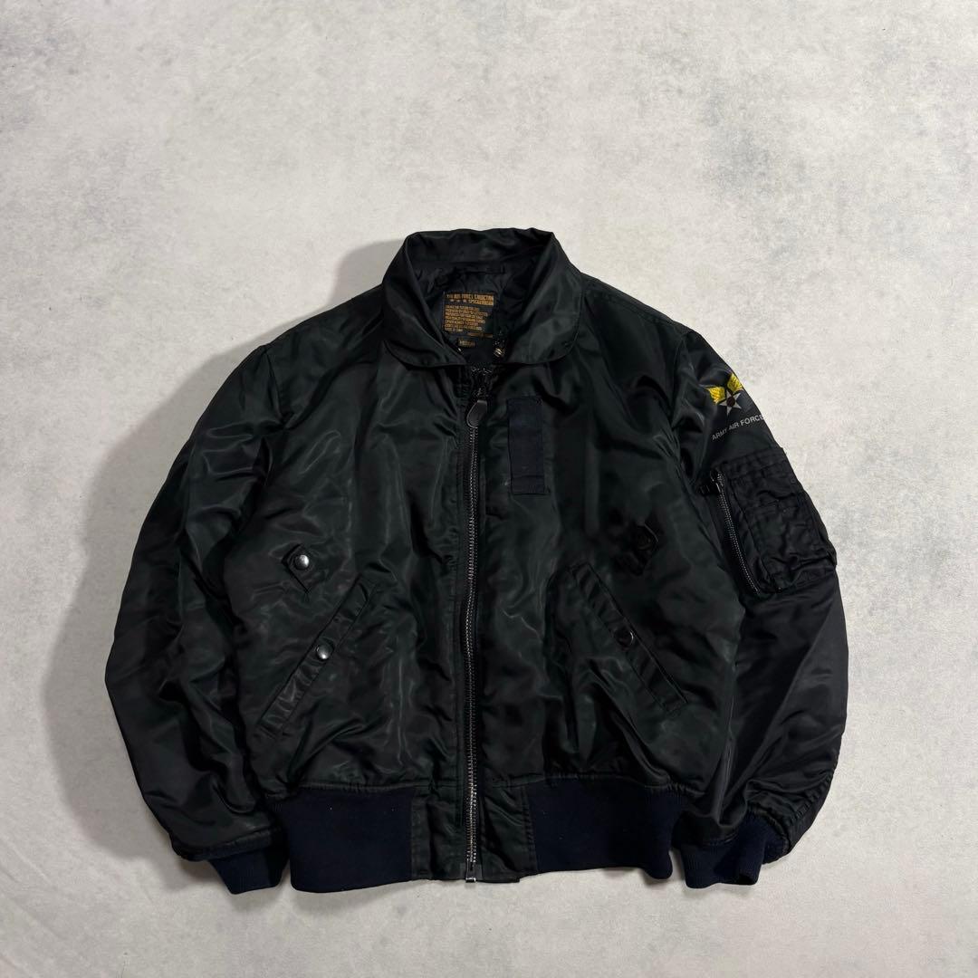 ジャケット・アウター Vintage MA-1 Black flight jacket