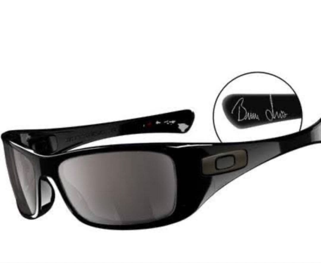 Oakleyブラック サングラス ブルース・アイアンモデル HijiNX
