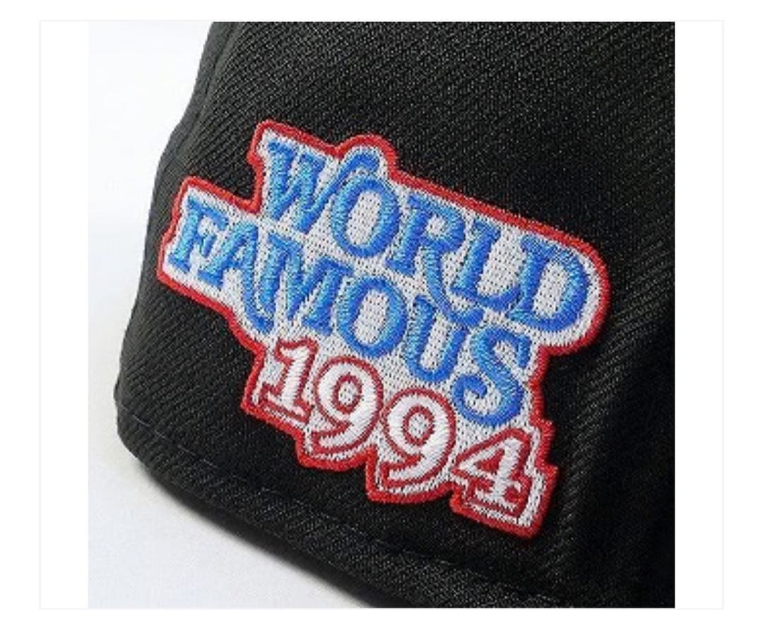 Supreme World Famous Box Logo キャップ黒