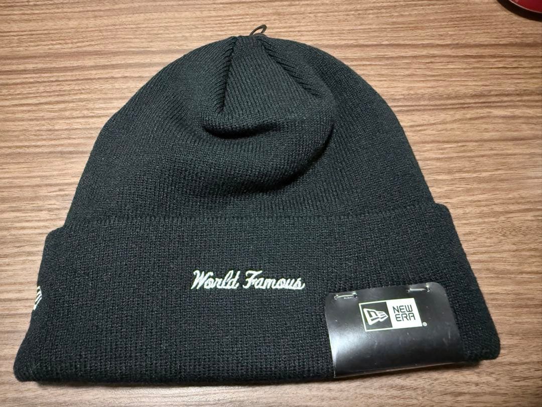 は*る様 Supreme New Era box logo Beanie ブラッ