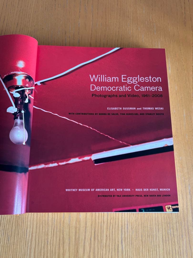 アート・デザイン・音楽 William Eggleston / Democratic Camera