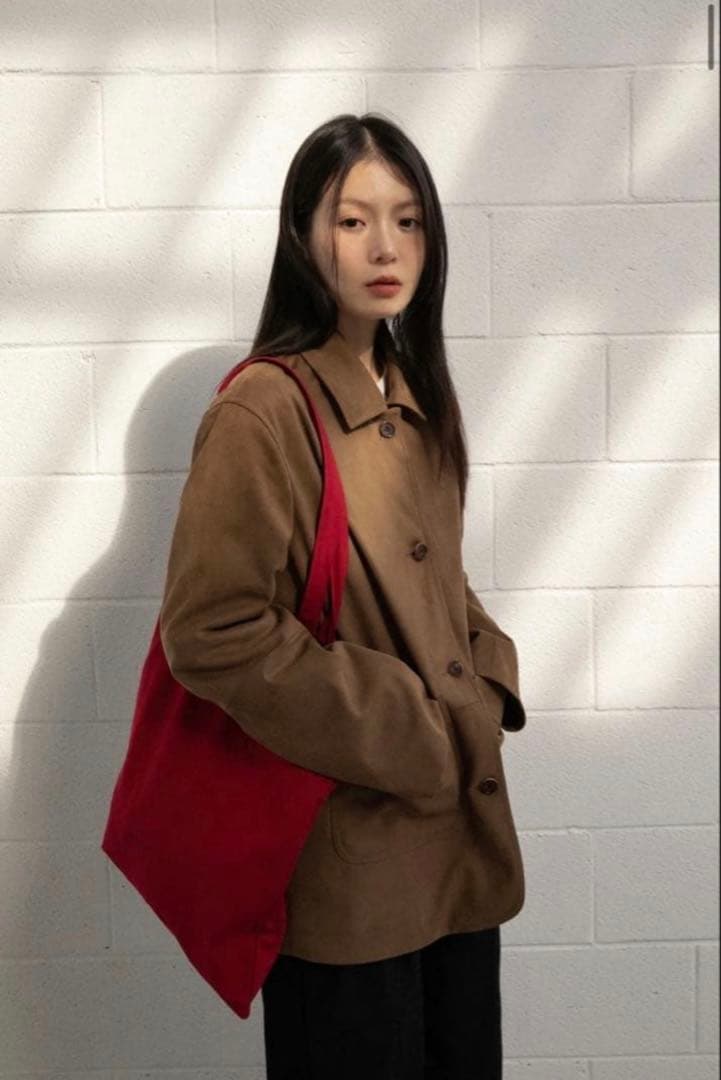 ジャケット・アウター ohotoro Henry Suede Jacket