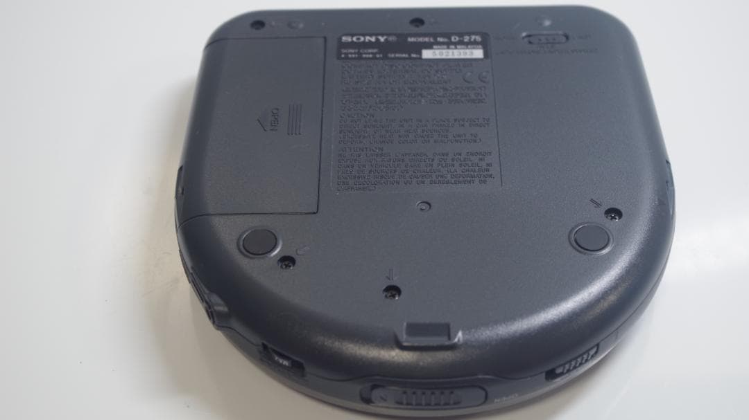 A3677 SONY 　CDプレーヤー D-275