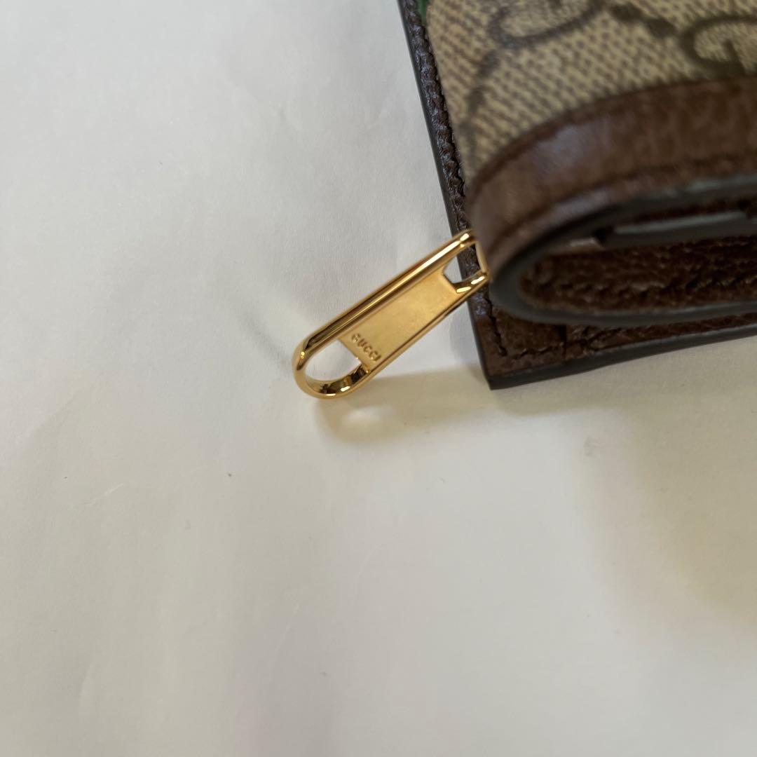 GUCCI グッチ　三つ折り財布　644334 オフィディア　シェリーライン
