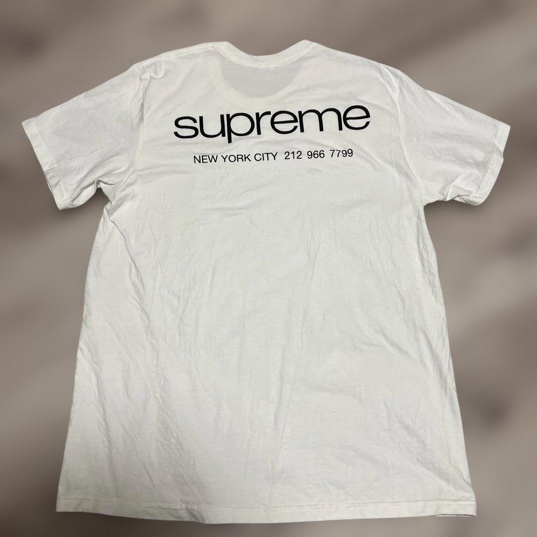Supreme NYC Tee \"White\" Lサイズ