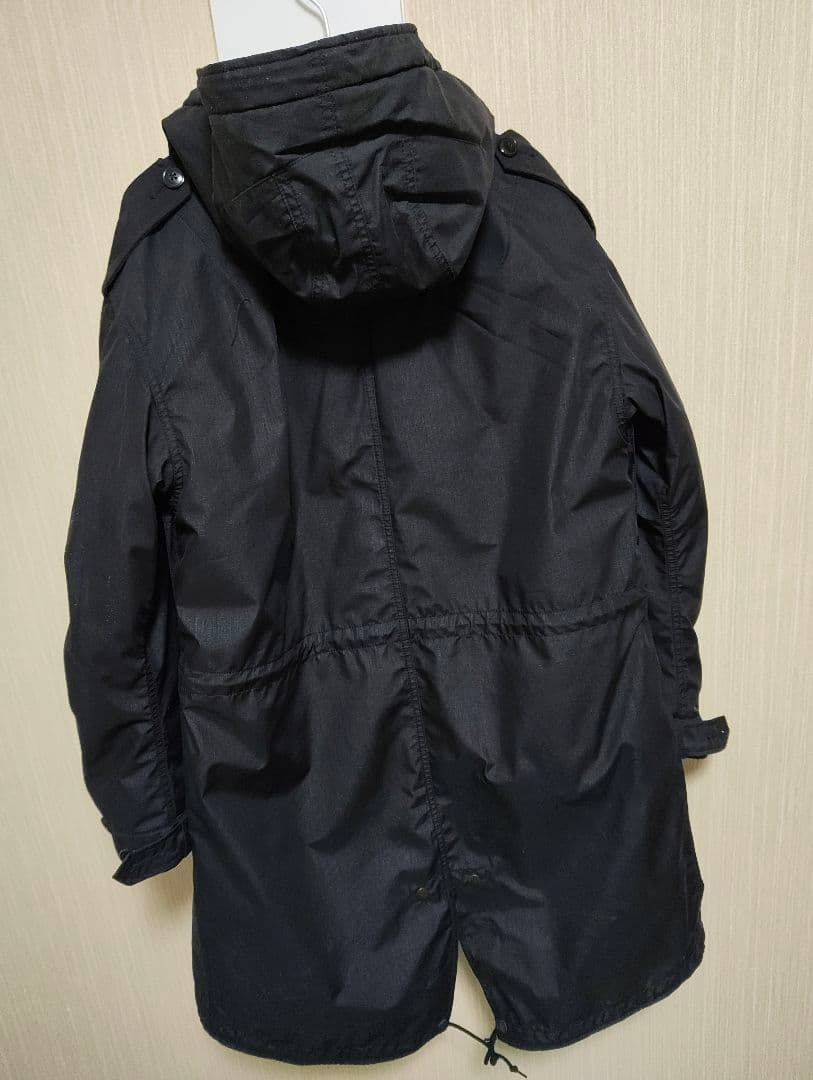 BEAMS+ ブラック M51 ダウン Sサイズ