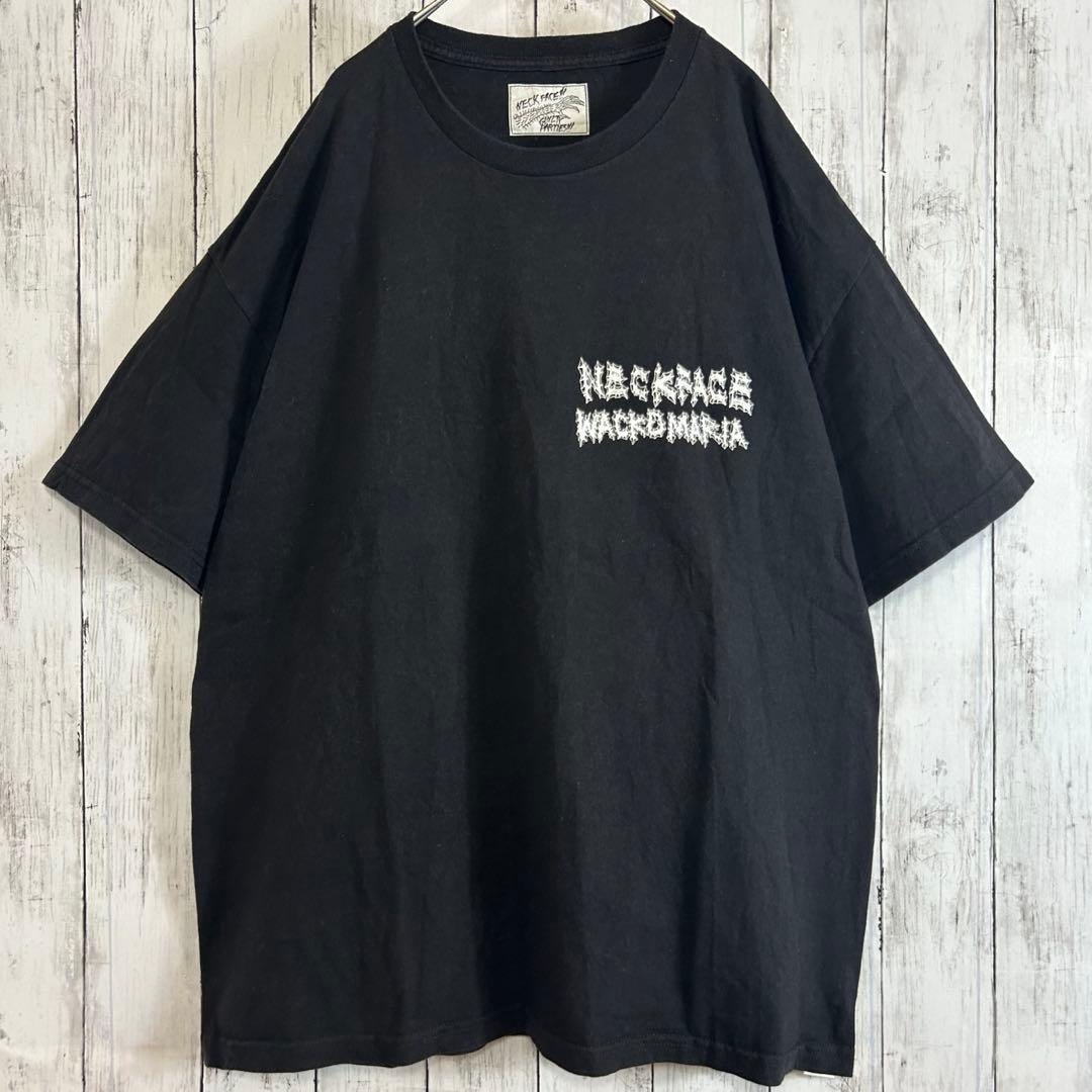 WACKO MARIA × NECK FACE Back Print Tee