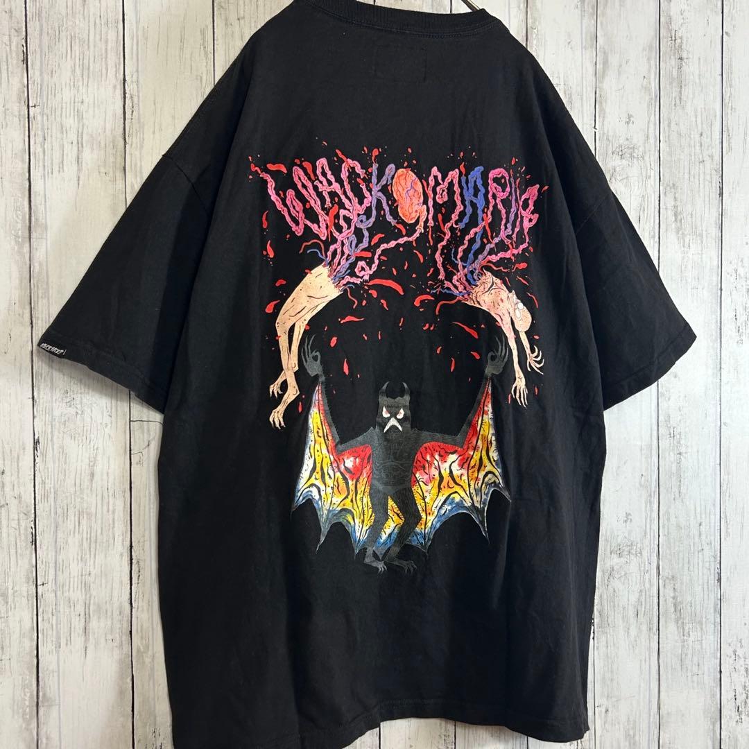 WACKO MARIA × NECK FACE Back Print Tee