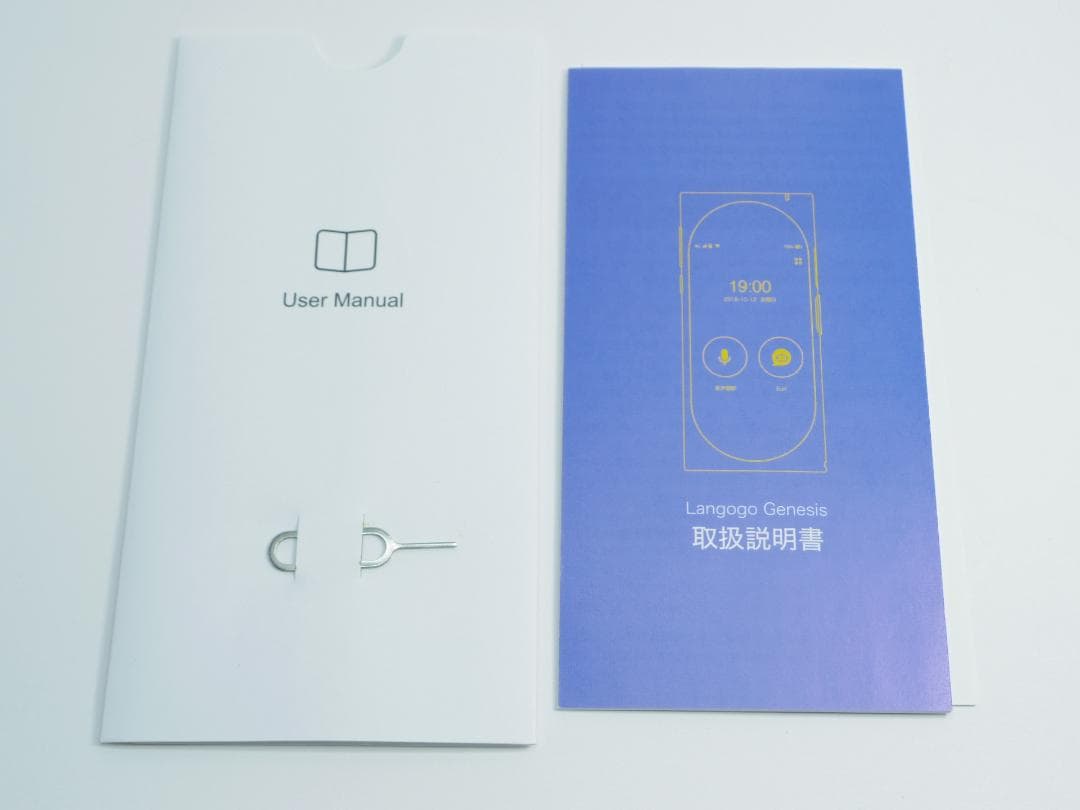 Langogo Genesis 翻訳機 ブラック