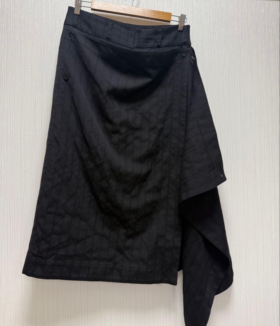 JULIUS PRE SPRING 2019 ラップパンツ　ブラック　ユリウス