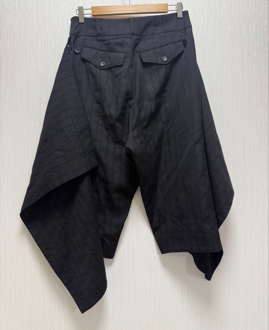 JULIUS PRE SPRING 2019 ラップパンツ　ブラック　ユリウス