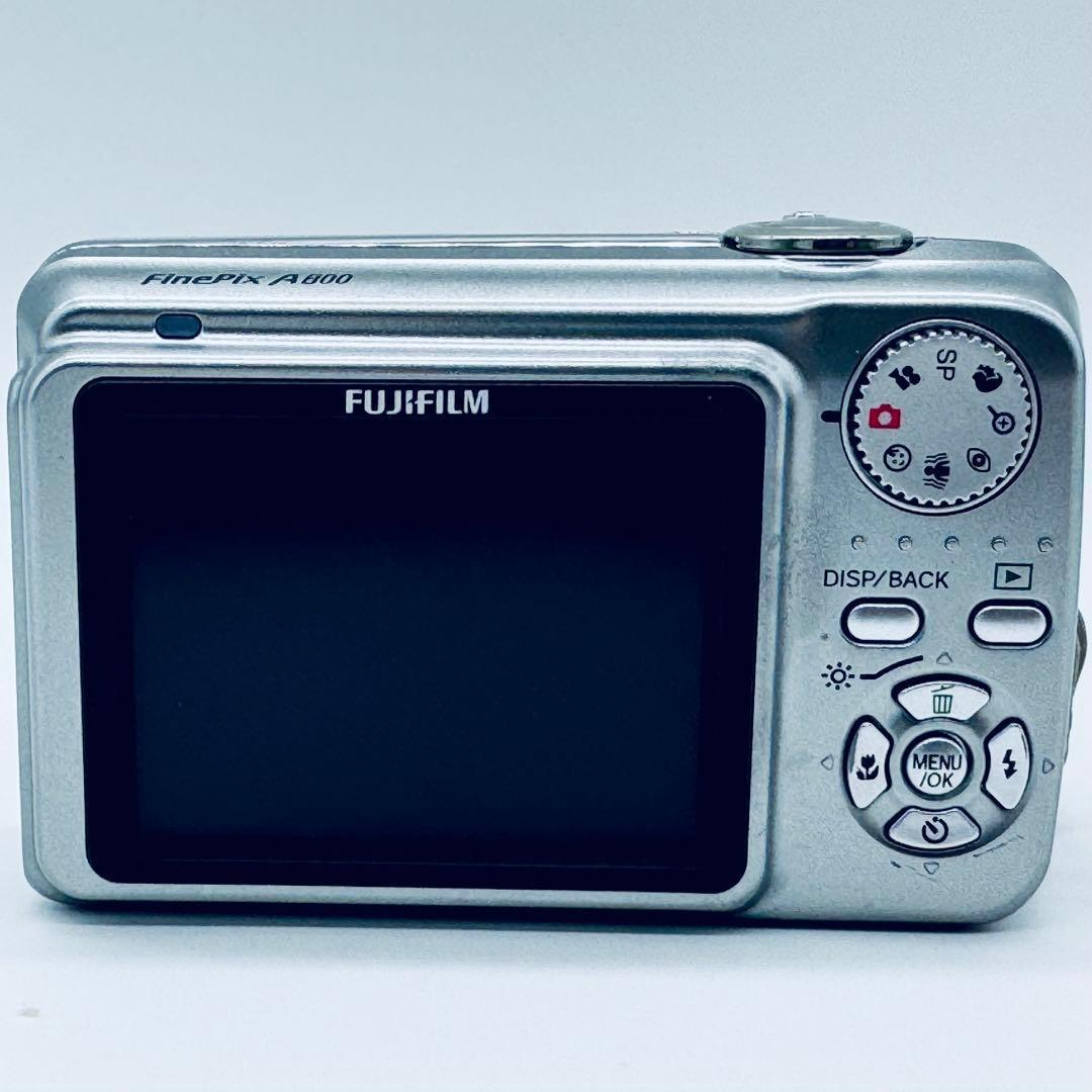 FUJIFILM FinePix A800 シルバー デジタルカメラ 電池駆動