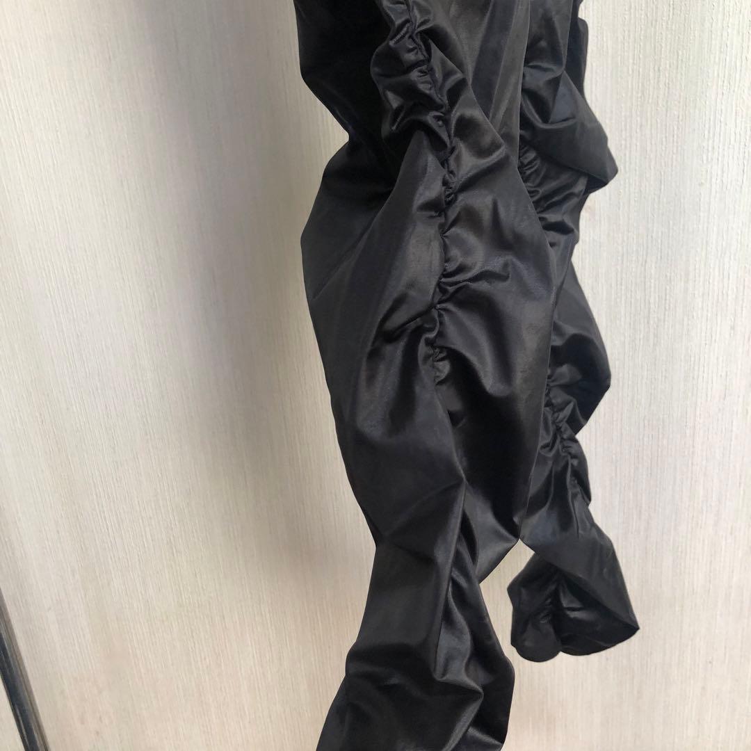 ato ドレープ加工　サルエルシルエット　パンツ