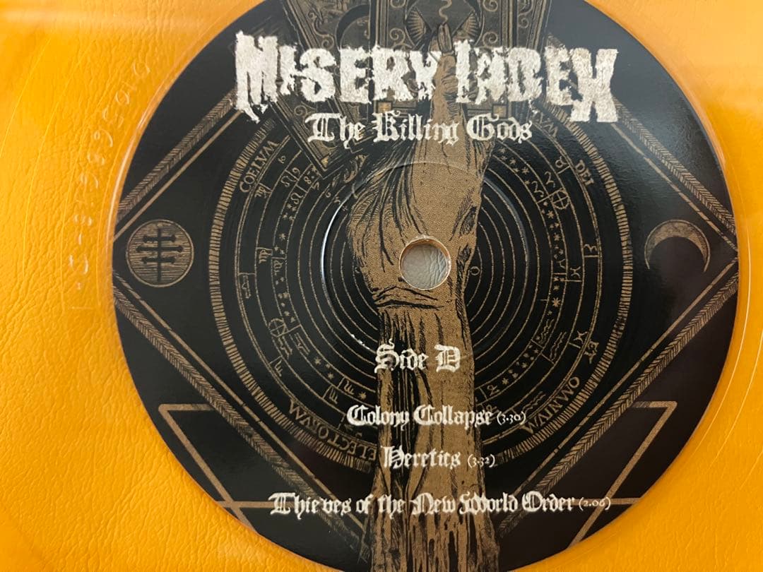 【美品•限定LP】MISERY INDEX - THE KILLING GODS