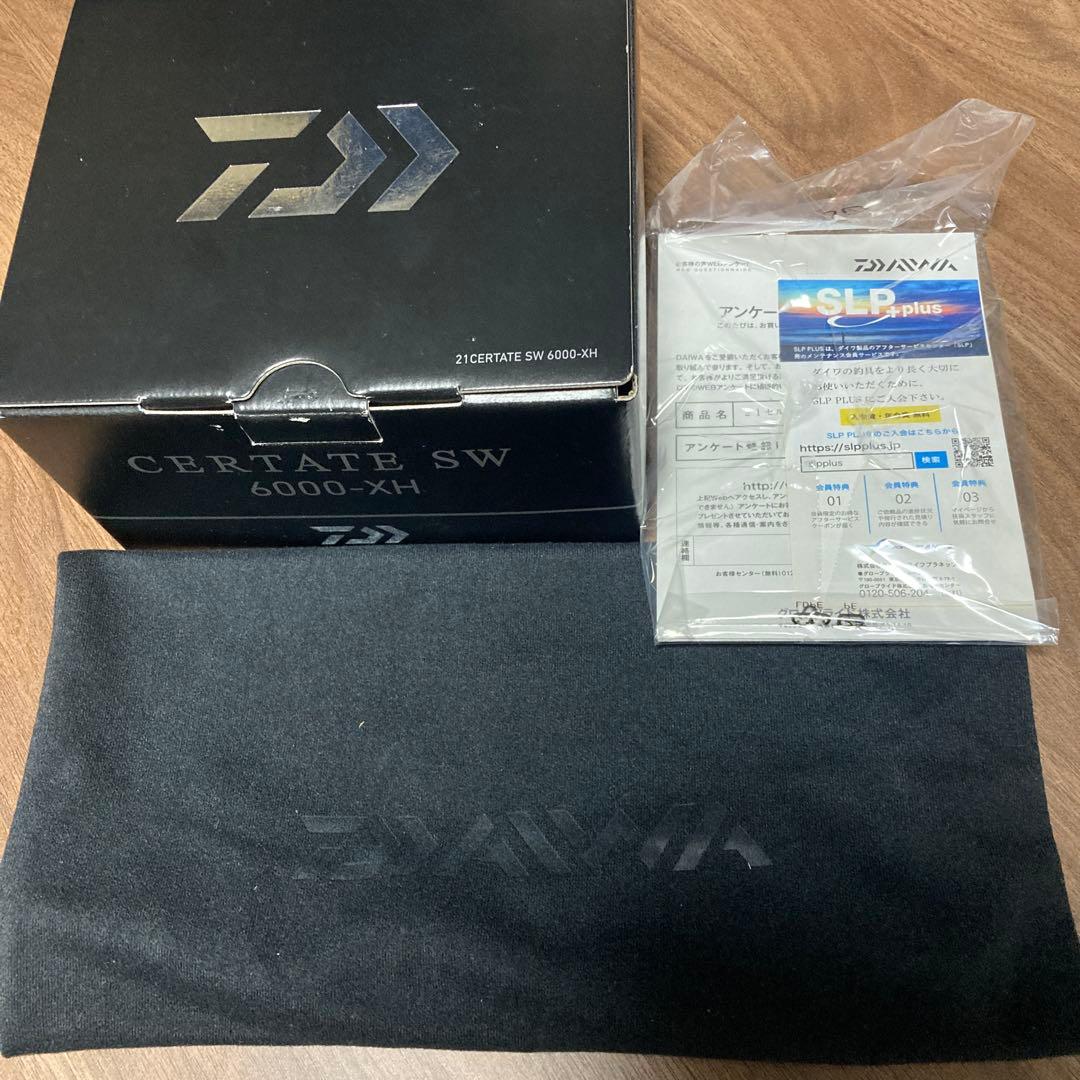 ダイワ　21セルテートsw 6000-XH 中古品