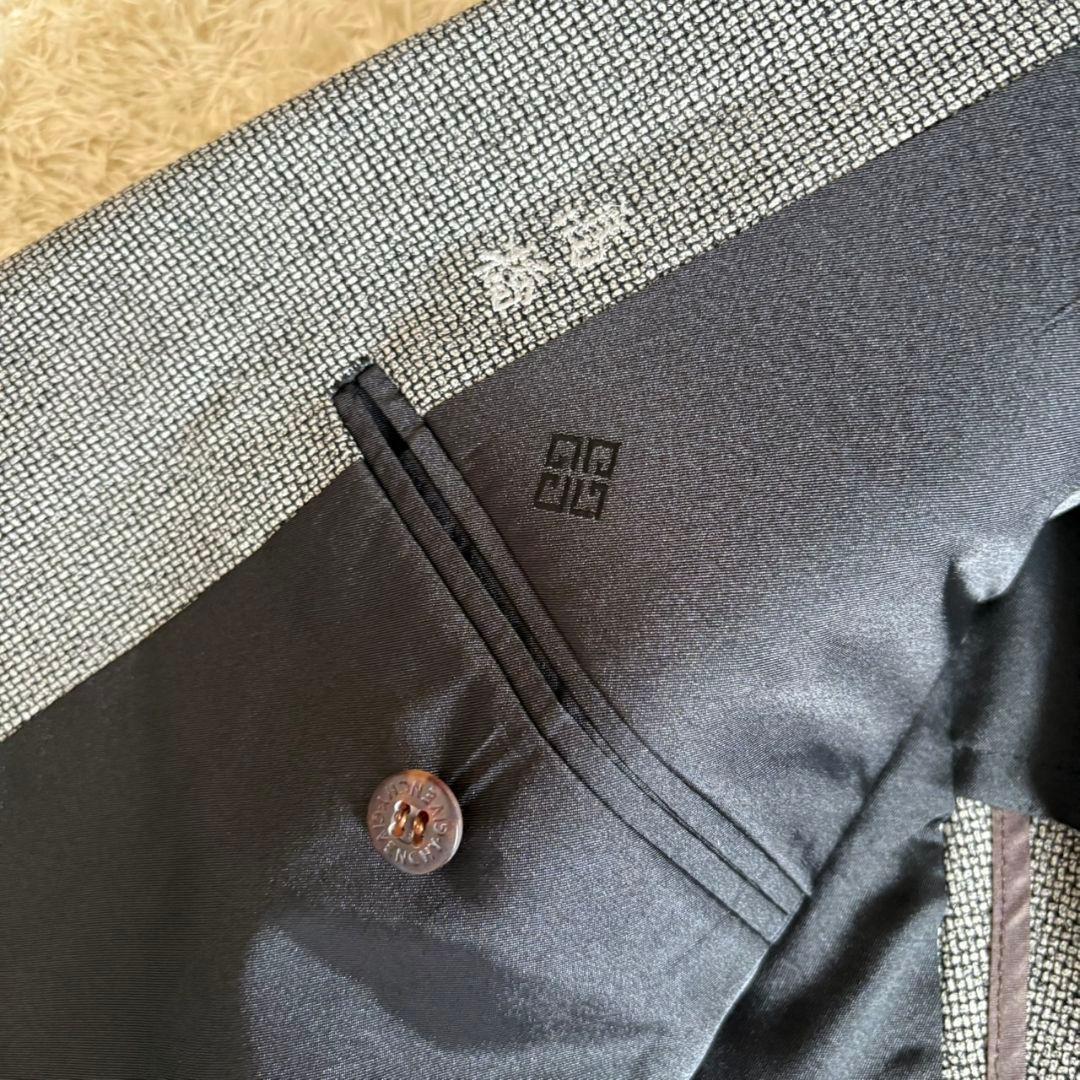 GIVENCHY ジバンシー ダブル テーラードジャケット グレー M～L相当
