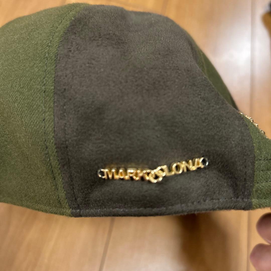 マークアンドロナハンチング帽 オリーブグリーン