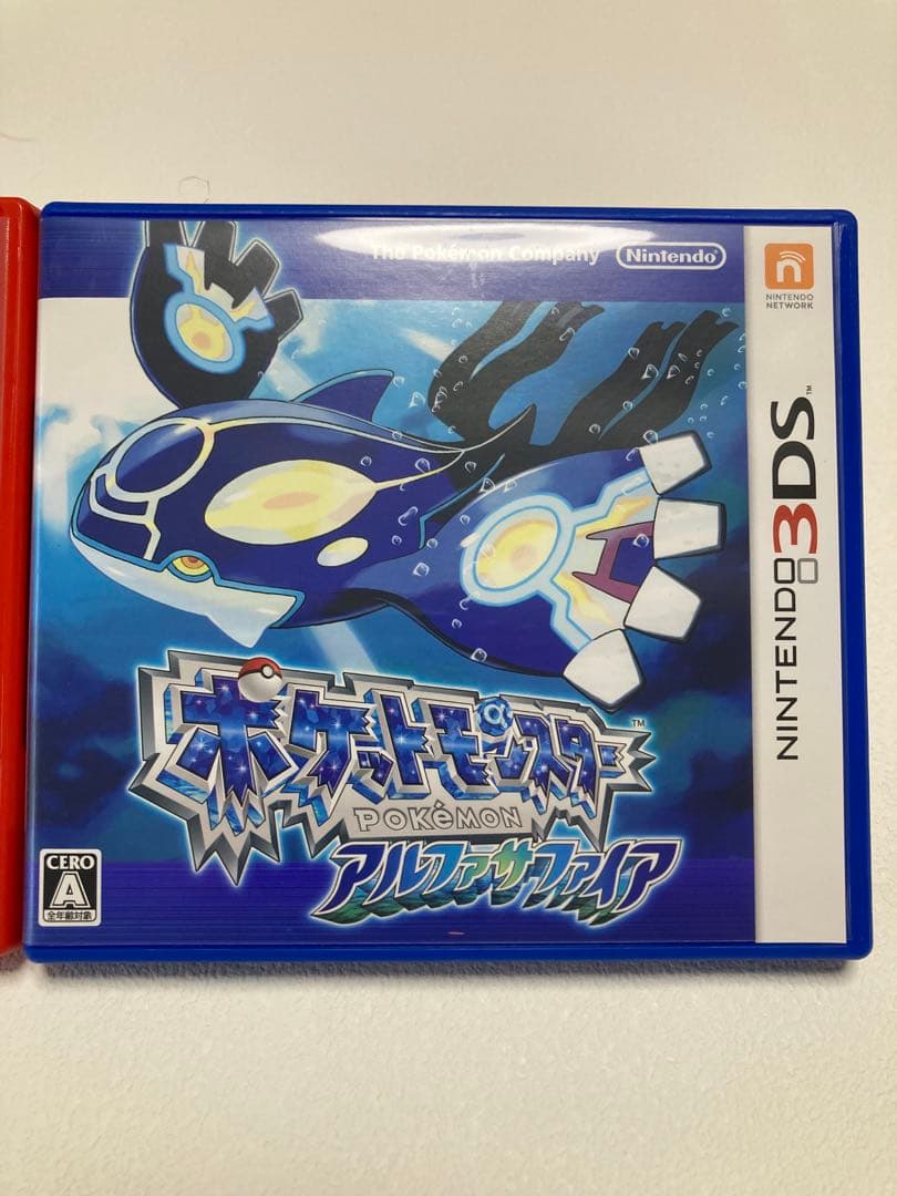 ポケットモンスター オメガルビー・アルファサファイア　2点セット