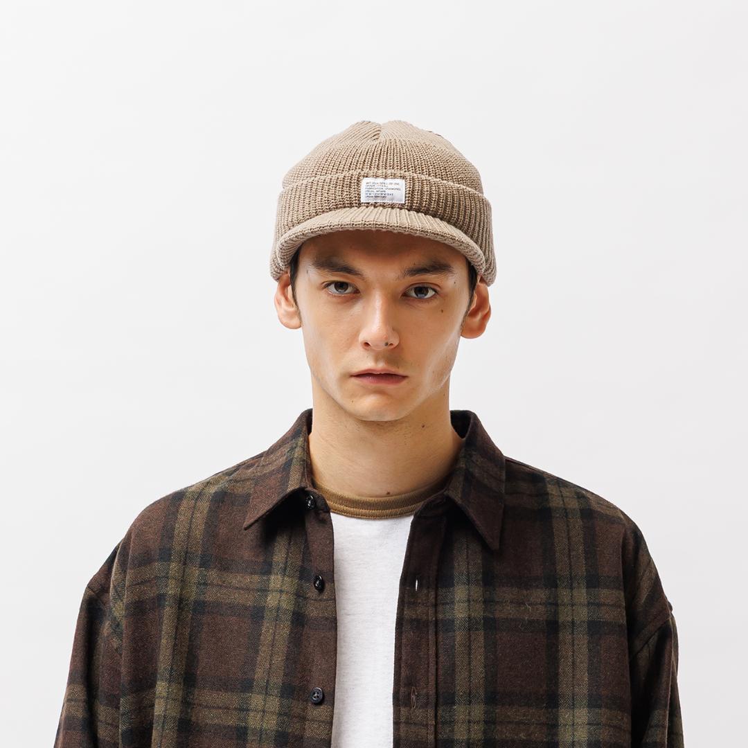 25AW WTAPS GOR BEANIE ACRYLIC BLACK 黒