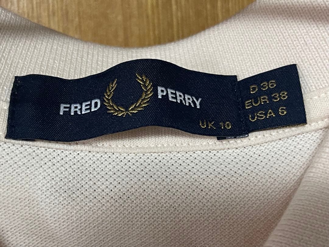 FRED PERRY ノースリーブポロシャツ UK10 G7200 1度着用