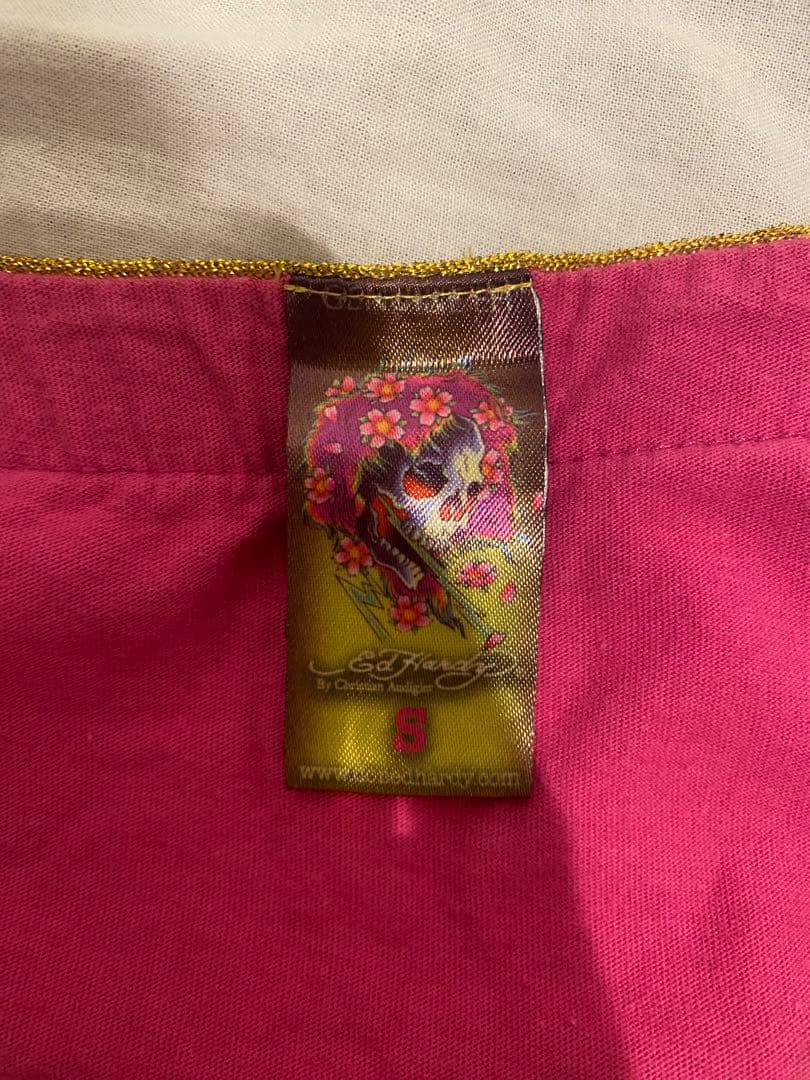 Ed Hardy by Christian Audigier ピンクTシャツ