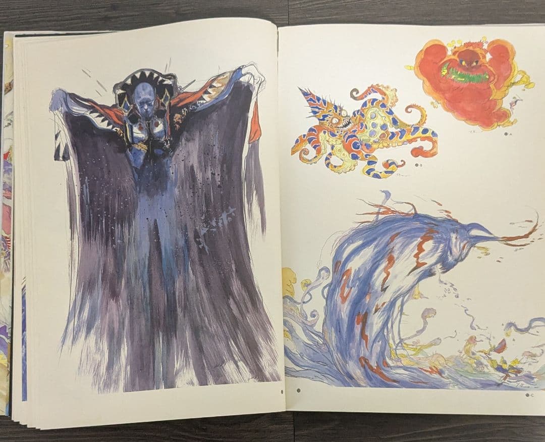 DAWN 天野喜孝 空想画集 ファイナルファンタジーの世界