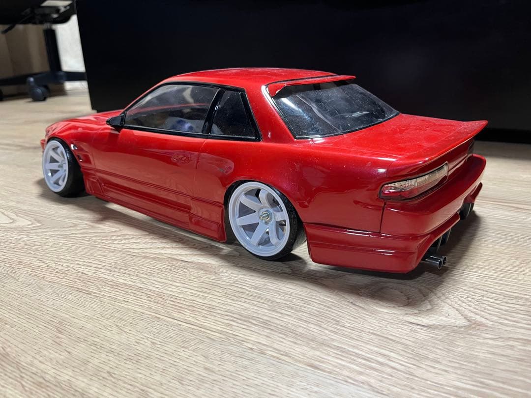 0766 ラジコン ボディ S13 シルビア ラジドリ ドリラジ ボディー