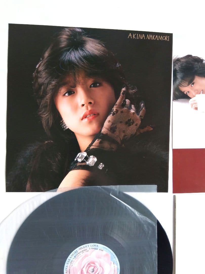 中森明菜 SILENT LOVE 完全限定盤 レコード　新品同様