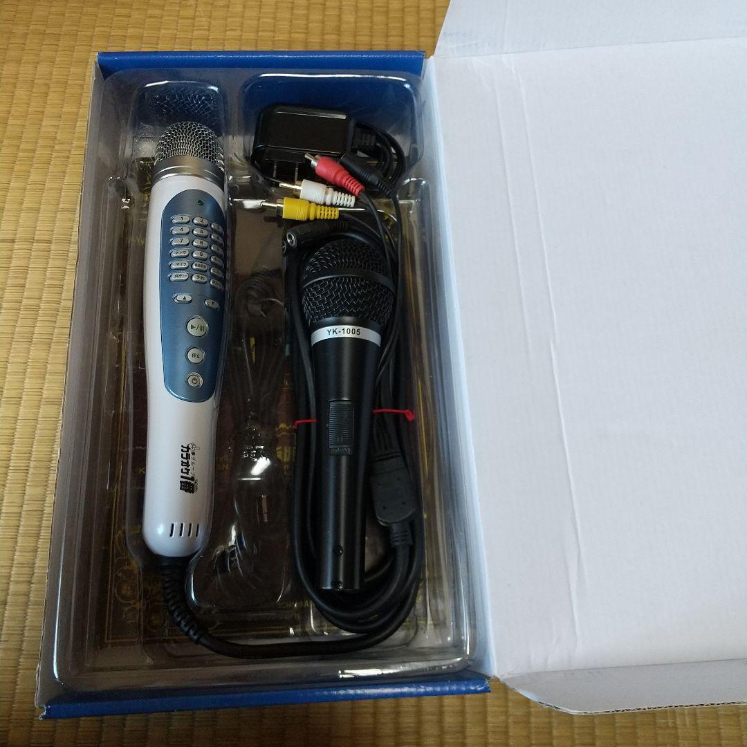 夢グループ カラオケ1番 YK−3008 ＆ 有線マイク YK1005 セット