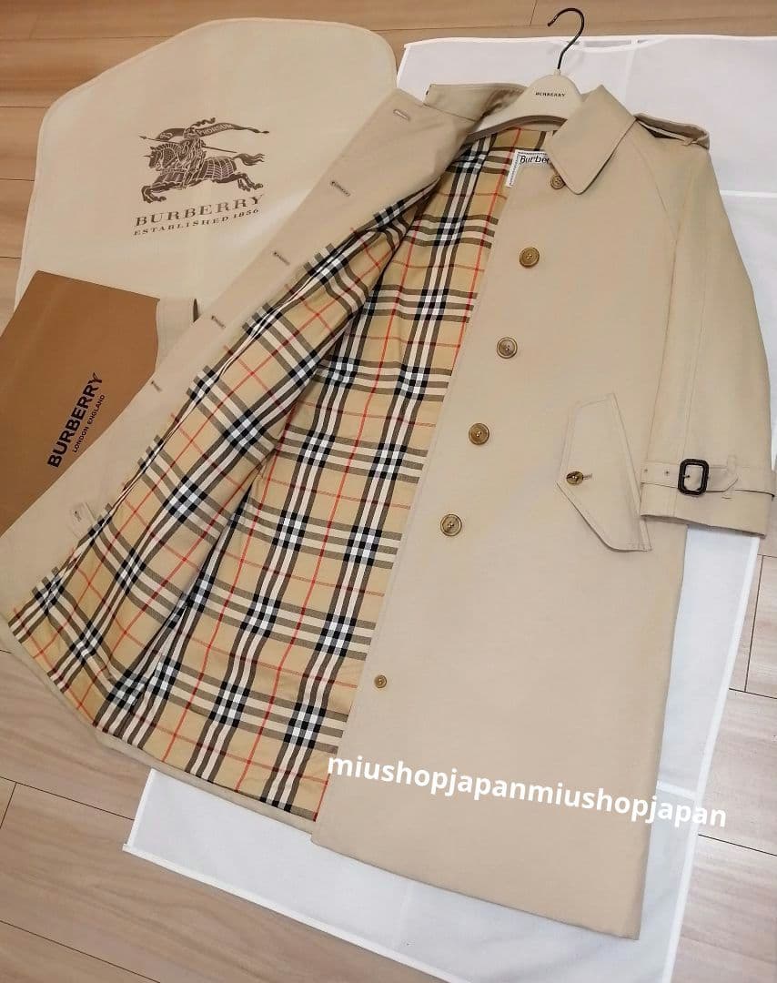 貴重希少●S〜M ヴィンテージ BURBERRY　シングル　トレンチコート
