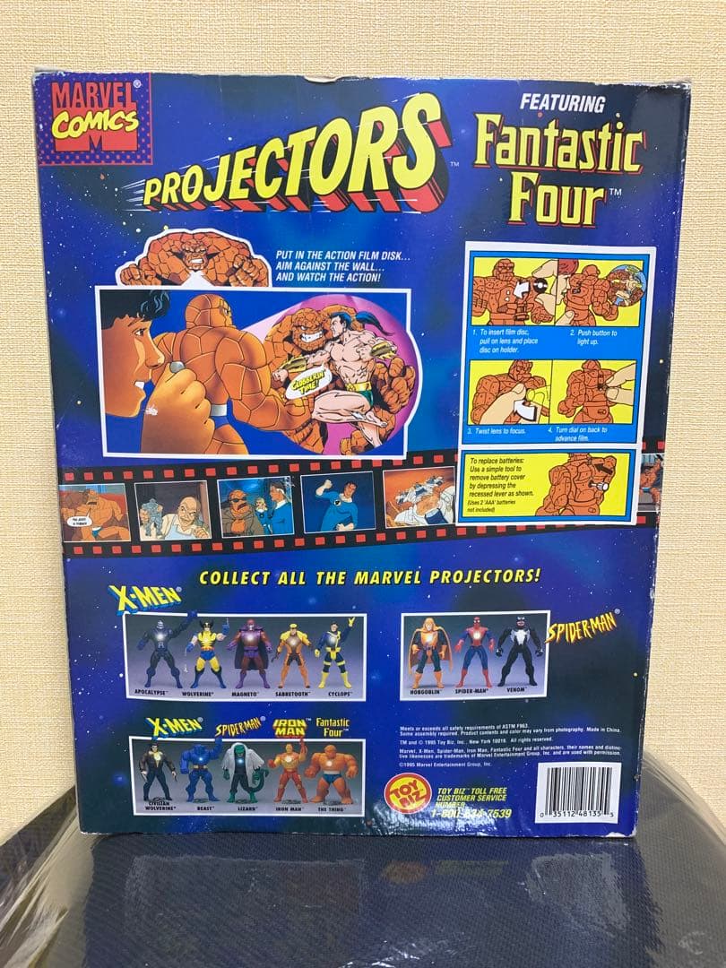 【激レア・未開封】TOYBIZ社 Fantastic 4 Four thing