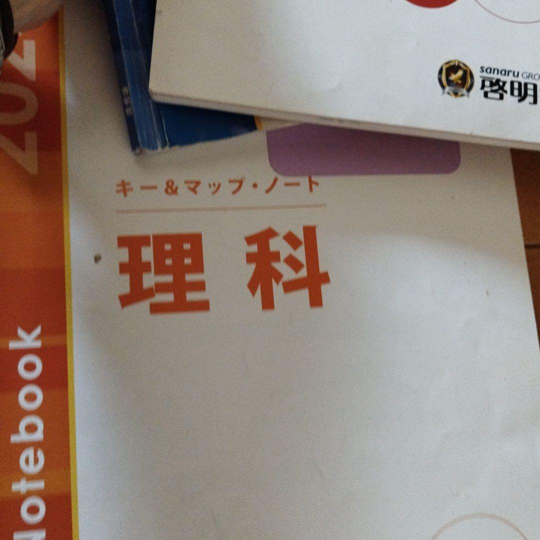 値下げ⭐️啓明館小5前期　キーアンドマップノート理科と社会のみ