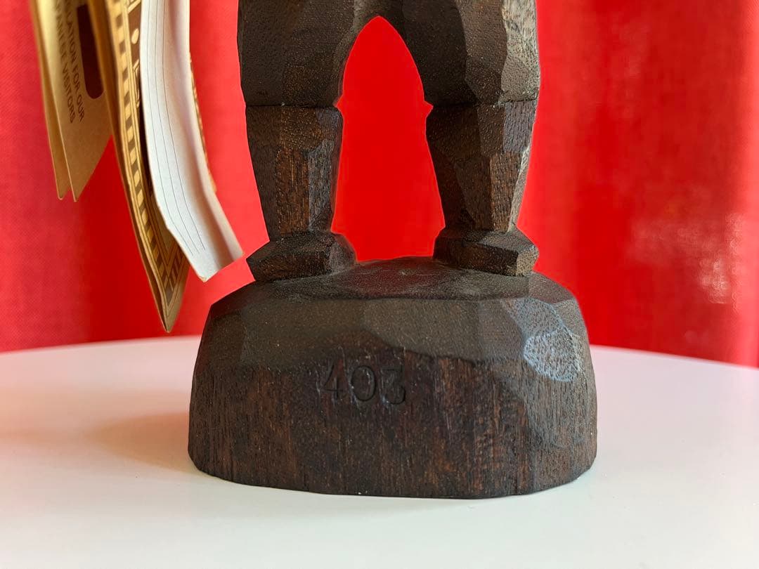 ヴィンテージ　TIKI 戦いの神様　クー　ハワイ　シリアルナンバー付き　希少