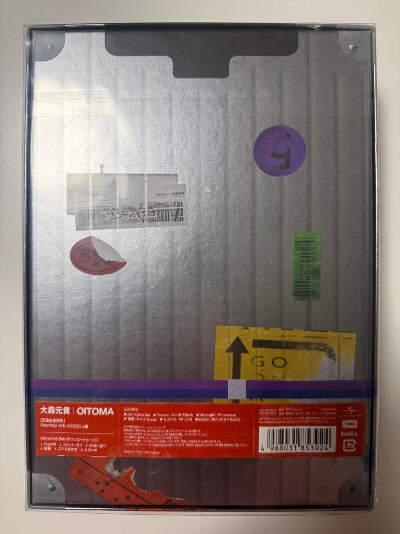【新品未開封】大森元貴　OITOMA【GOODS+Music Card】