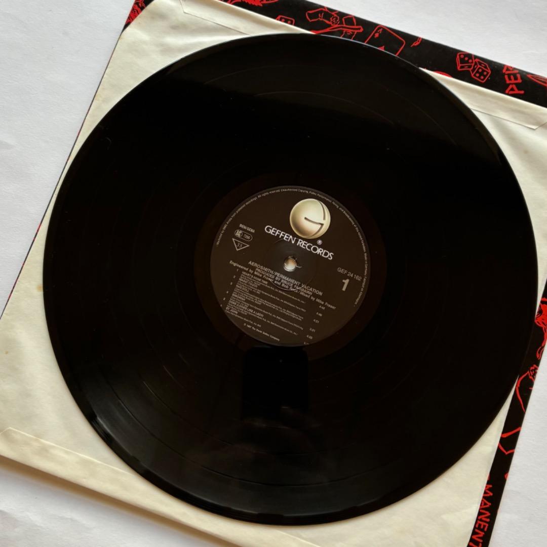 AEROSMITH “Permanent Vacation” LP 中古レコード