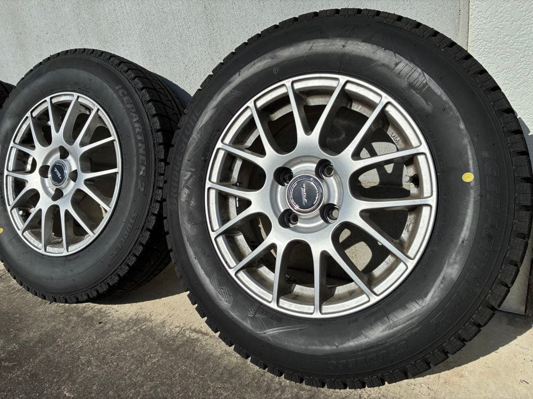 ⭐︎専用⭐︎185/70R14のホイール付きスタッドレスタイヤ4本セット