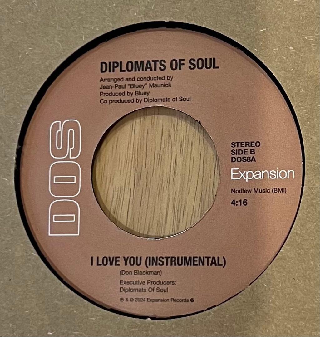 DIPLOMATS OF SOUL I LOVE YOU レコード