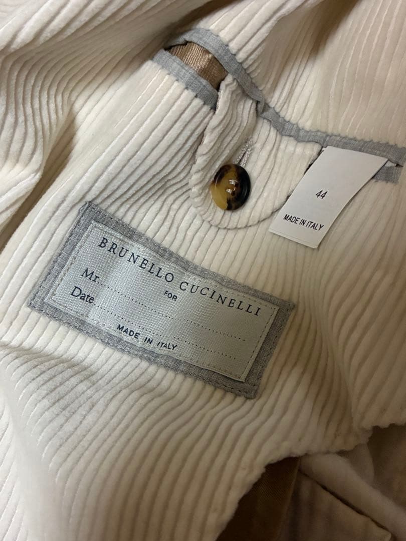 Brunello Cucinelli コーデュロイジャケット