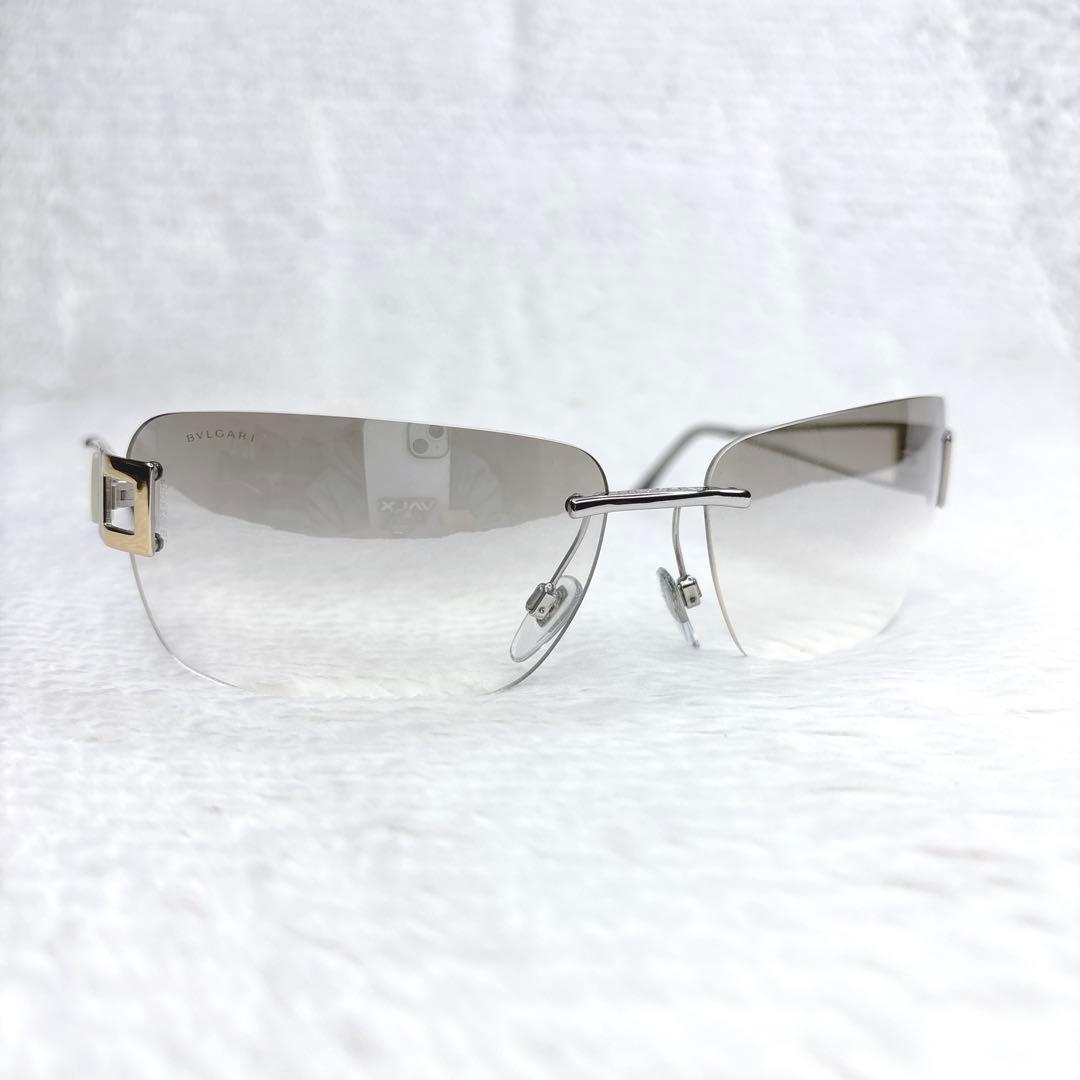 小物 BVLGARI Rimless Sunglasses l Frame