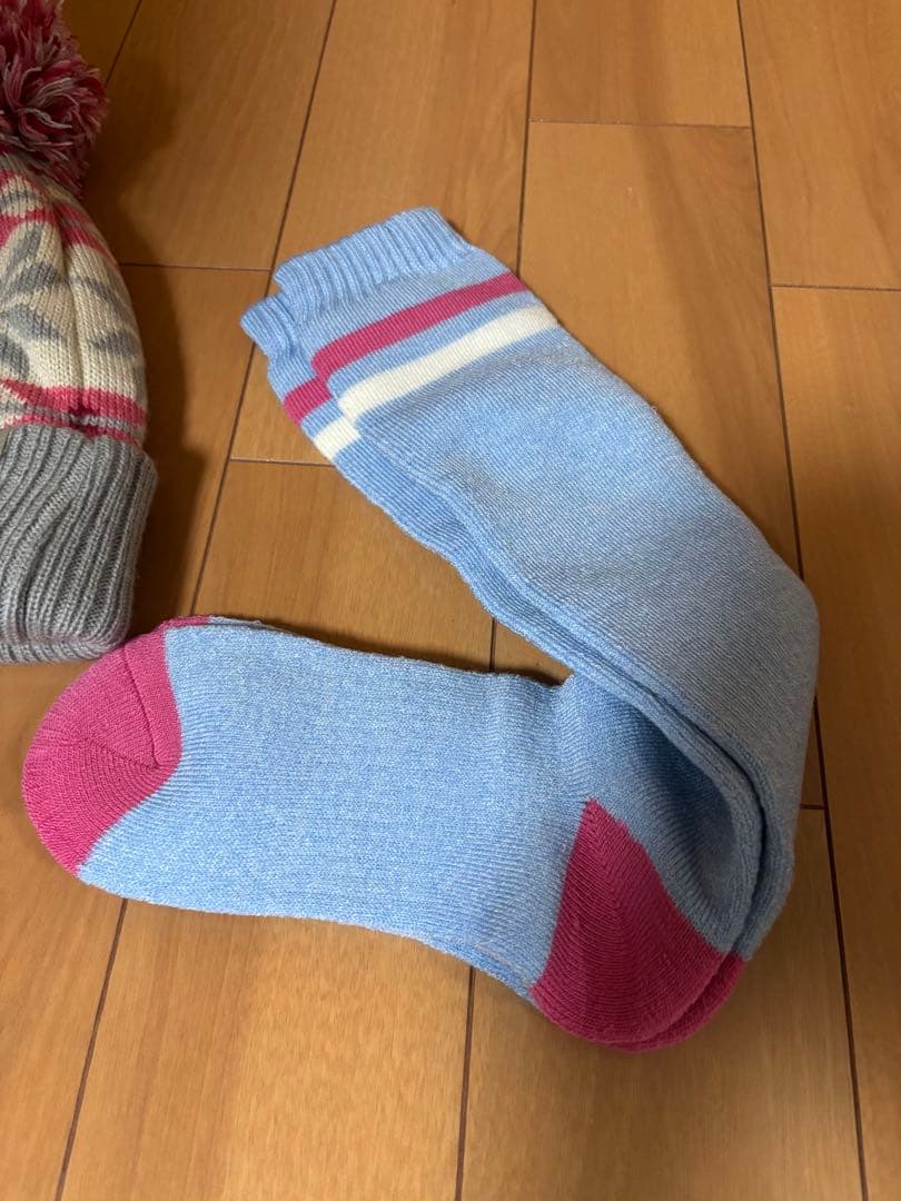 ★美品子供スキースノボウエア上下セット/グローブ/ゴーグル/ニット帽/靴下150