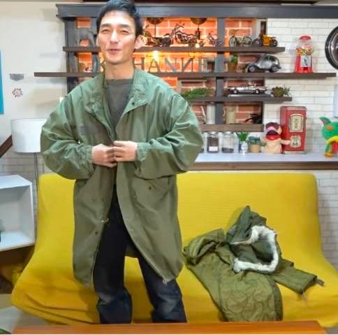 名品【草彅剛さん私物買い】83年製　M65フィッシュテールパーカー
