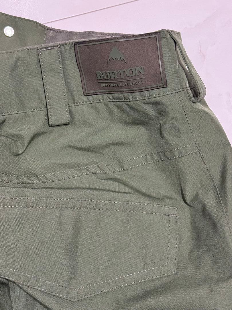 BURTON スノーボードパンツ オリーブグリーン