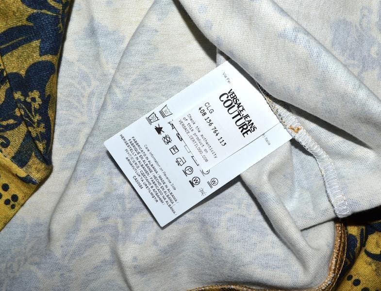 【新品】ヴェルサーチ ジーンズクチュール 半袖スウェットTシャツ L タグ付き