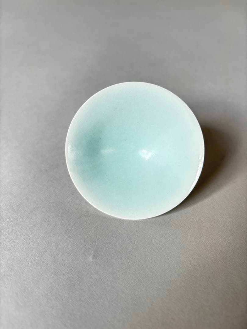村田匠也 青白磁 盃 酒器 作家もの
