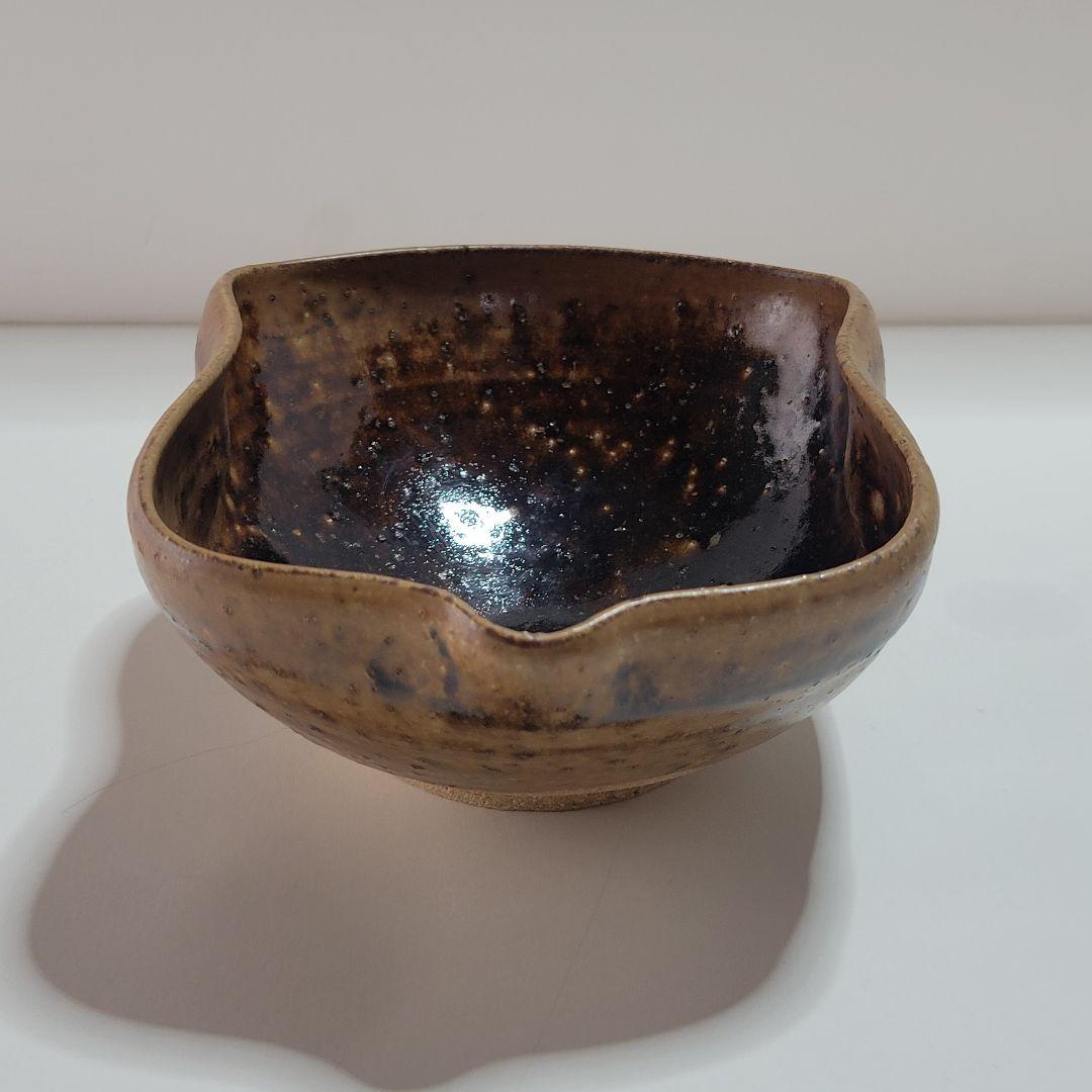 id　讃岐　七宝山旺祥寺窯　槙啓州作　瓢型　片口鉢　鉢　共箱